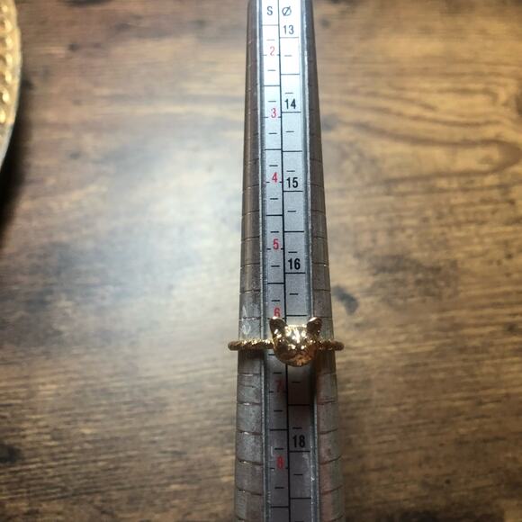 Silver Cat Head with Rhinestone Eyes on Twisted Rope Ring NEW 100% to Charity - Picture 6 of 8